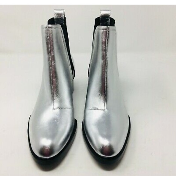 Rag & Bone Metallic Silver Booties - Picture 4 of 8